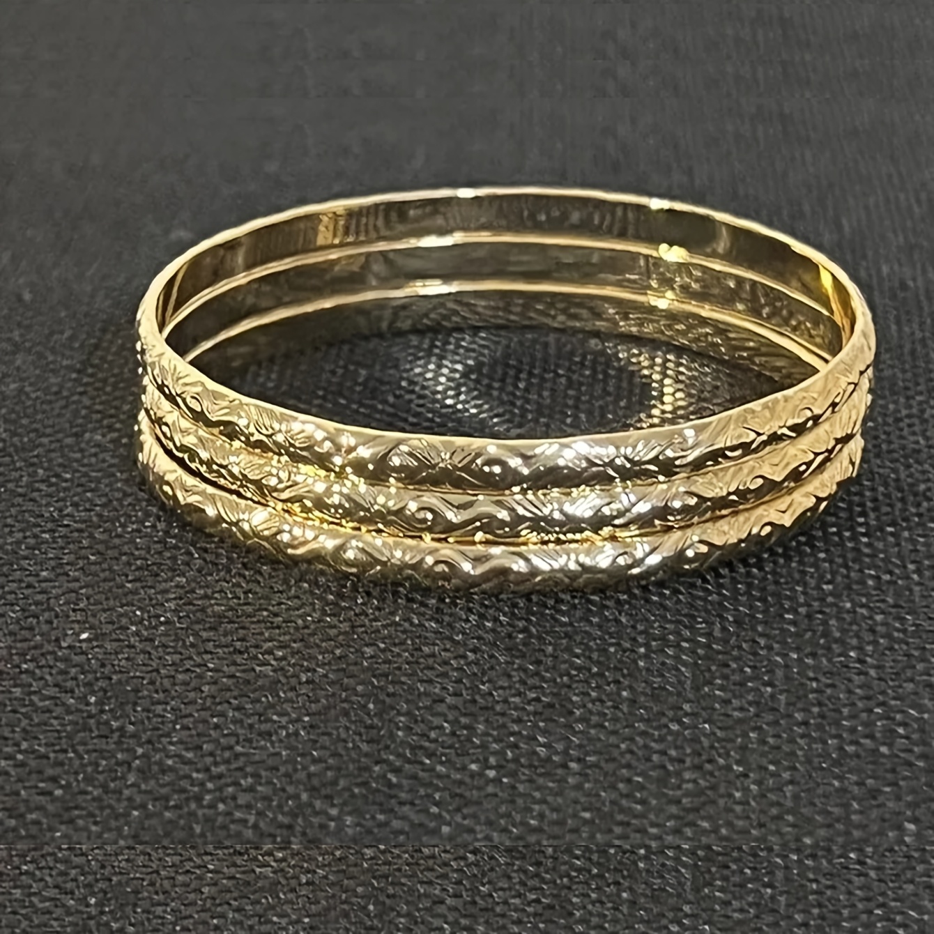 Women's Hawaiian Design Copper Bangle Bracelet, Tropical Gift